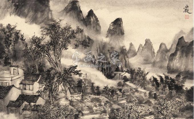 国画家丘挺字画之家