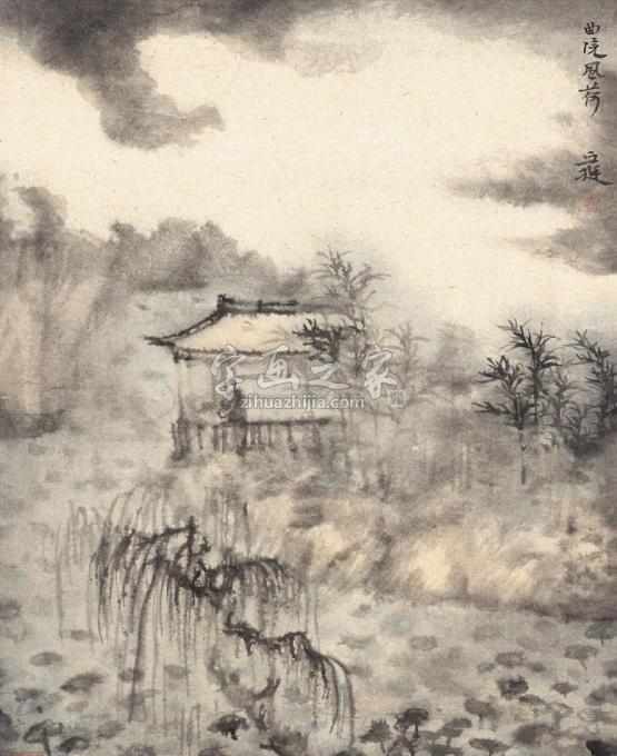 国画家丘挺字画之家