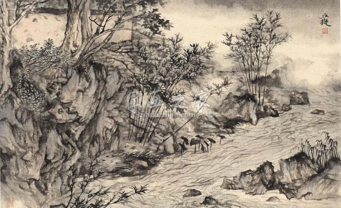 国画家丘挺字画之家