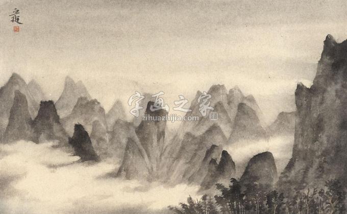 国画家丘挺字画之家