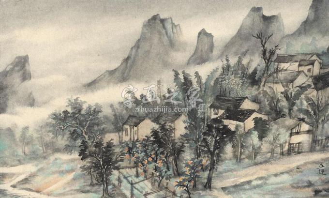 国画家丘挺字画之家