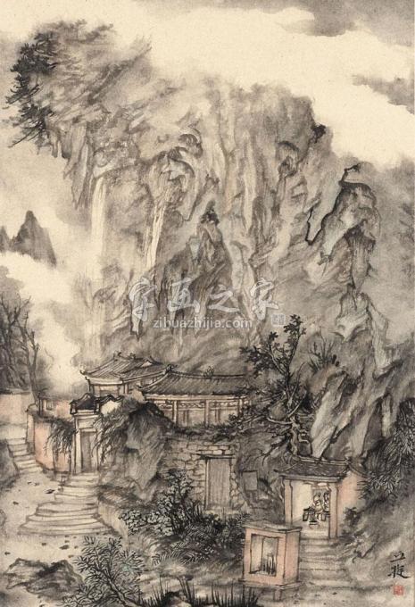 国画家丘挺字画之家