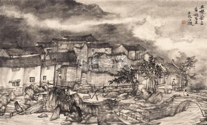 国画家丘挺字画之家