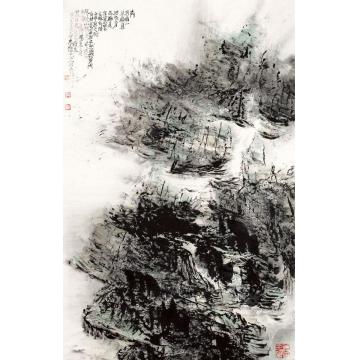 曾来德国画山水出门见南山字画之家