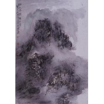 曾来德国画山水山色空朦图字画之家