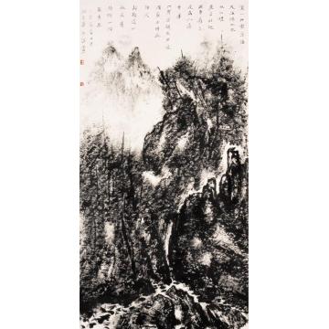 曾来德国画山水国画作品002字画之家