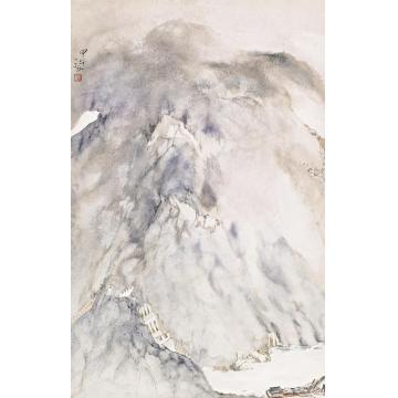 罗春波国画山水迷梦行舟字画之家