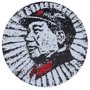 陶立成国画人物毛主席字画之家