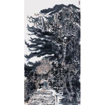 陈风新油画风景德陵风云图字画之家