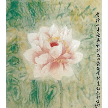 张金玲国画花鸟荷花系列·荷2字画之家