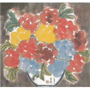 张金玲国画花鸟花1字画之家