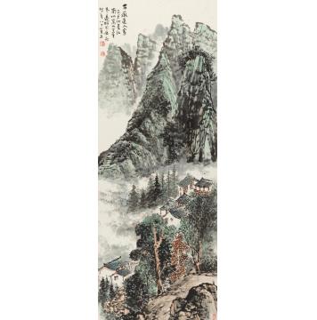 韦远柏国画山水古徽道人家字画之家