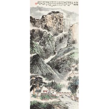 韦远柏国画山水江南乃滩字画之家