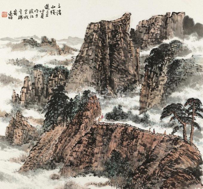 国画家韦远柏字画之家