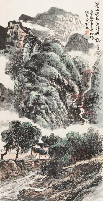 国画家韦远柏字画之家