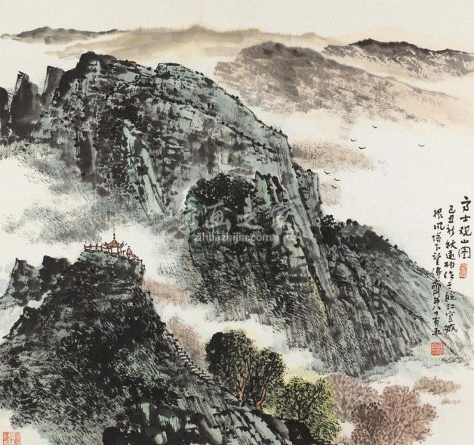 国画家韦远柏字画之家