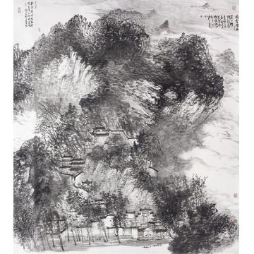 刘思东国画山水南粤禅林字画之家