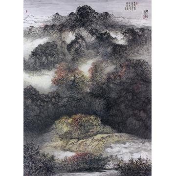 刘思东国画山水天长地久字画之家