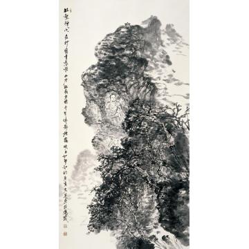 刘思东国画山水山水作品003字画之家