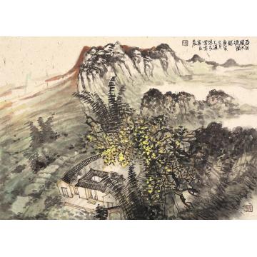 刘思东国画山水山水作品005字画之家