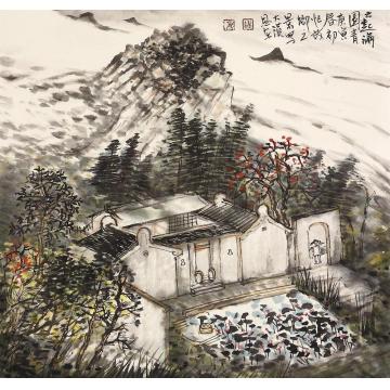 刘思东国画山水山水作品007字画之家