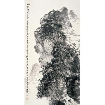刘思东国画山水林壑禅心字画之家