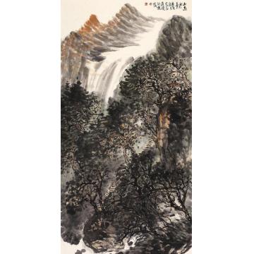 刘思东国画山水山高水长字画之家