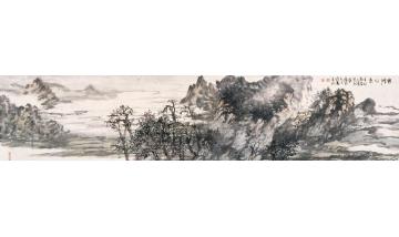 刘思东国画山水轻烟引素字画之家