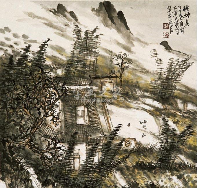 国画家刘思东字画之家