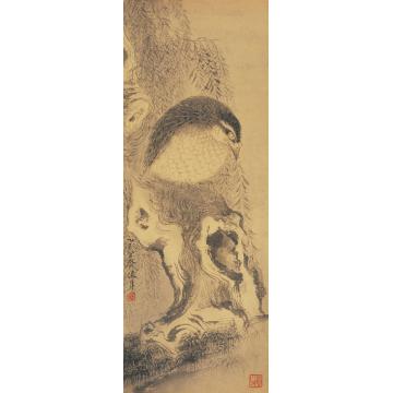 巨建伟国画花鸟秋安图字画之家