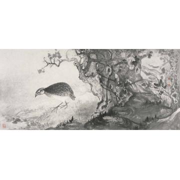 巨建伟国画花鸟锦鹌图字画之家