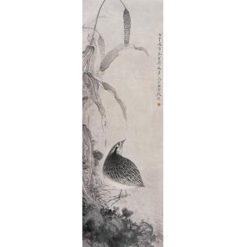 巨建伟国画花鸟平安图字画之家