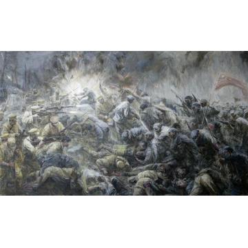 骆根兴国画人物腥风凄于—红十五军字画之家