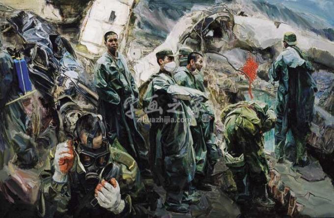 油画家骆根兴字画之家