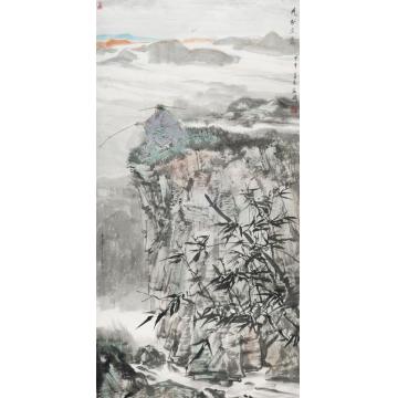 祁海峰国画人物气动流云字画之家