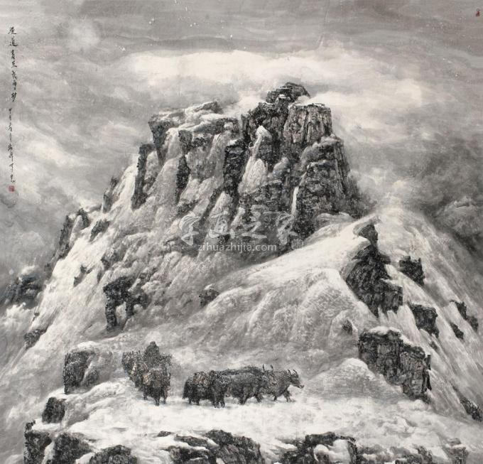 国画家祁海峰字画之家
