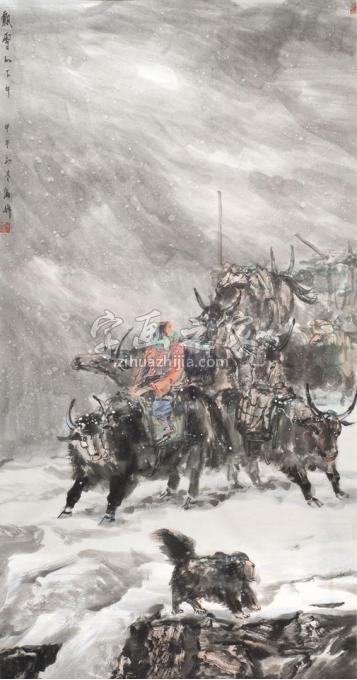 国画家祁海峰字画之家
