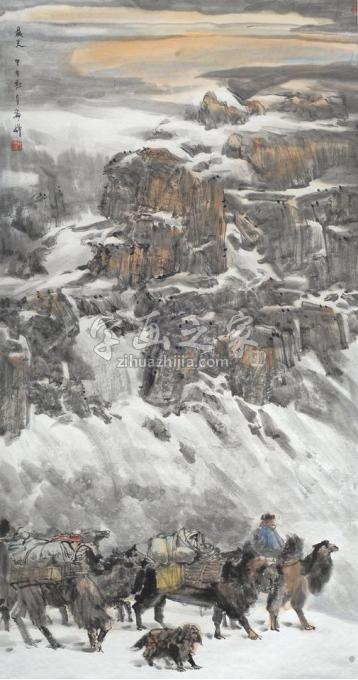 国画家祁海峰字画之家