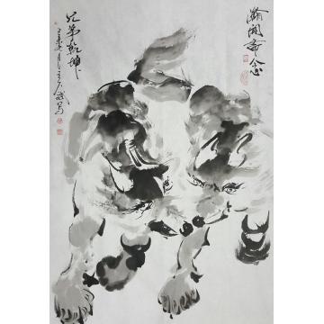 王久斌国画动物作品047字画之家