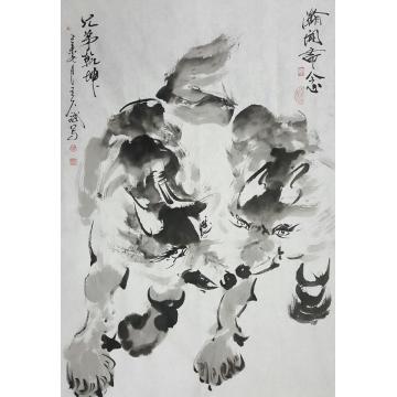 王久斌国画动物作品047字画之家