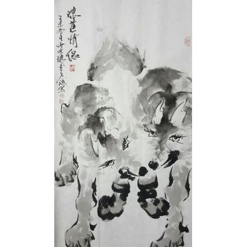 王久斌国画动物作品038字画之家