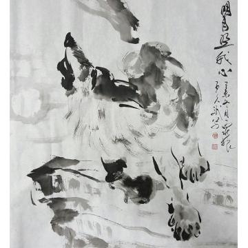 王久斌国画动物作品034字画之家