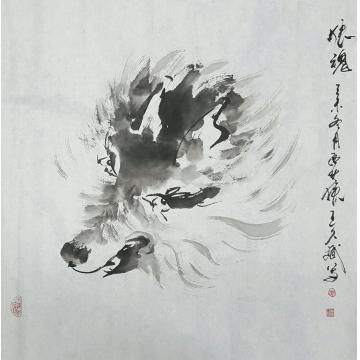 王久斌国画动物作品035字画之家