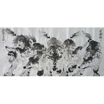 王久斌国画动物作品003字画之家
