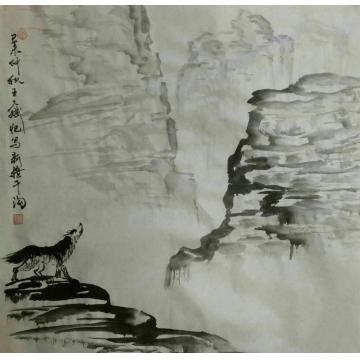 王久斌国画动物作品008字画之家