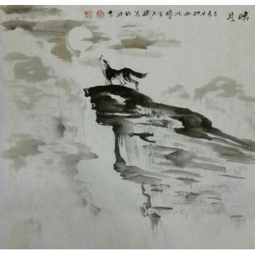王久斌国画动物作品010字画之家