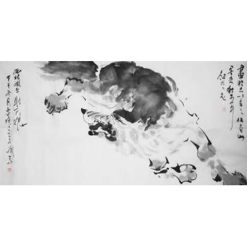 王久斌国画动物西北望字画之家