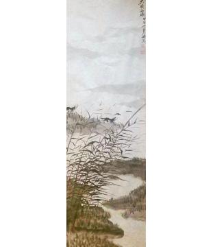 王久斌国画动物大漠西域(4)字画之家