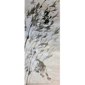 王久斌国画动物疾风1字画之家