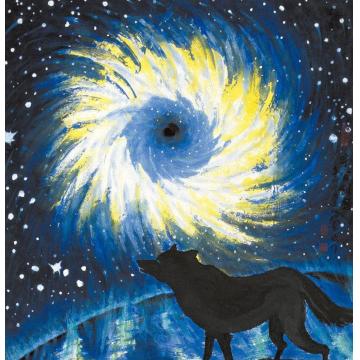 王久斌国画动物宇宙创想1字画之家